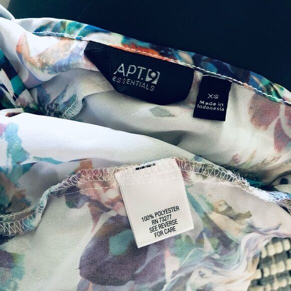 Apt. 9 Floral Printed Cami / Tank XS - Picture 2 of 2